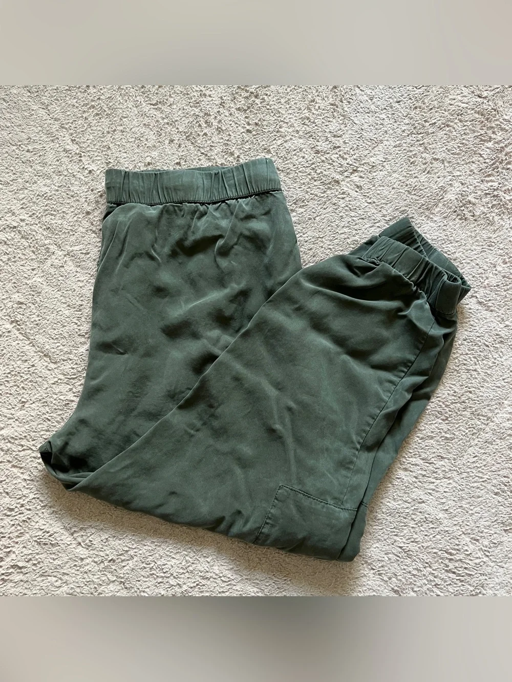 Banana Republic Cargo Joggers Tapered Leg Stretch Baggy Utility Capsule Sz LP